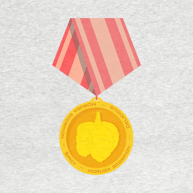 Chili Pepper Medal by MojoCoffeeTime